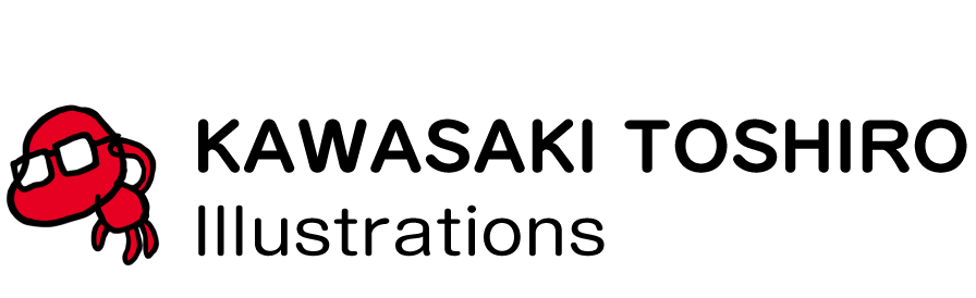 toshiro kawasakiの手書き文字