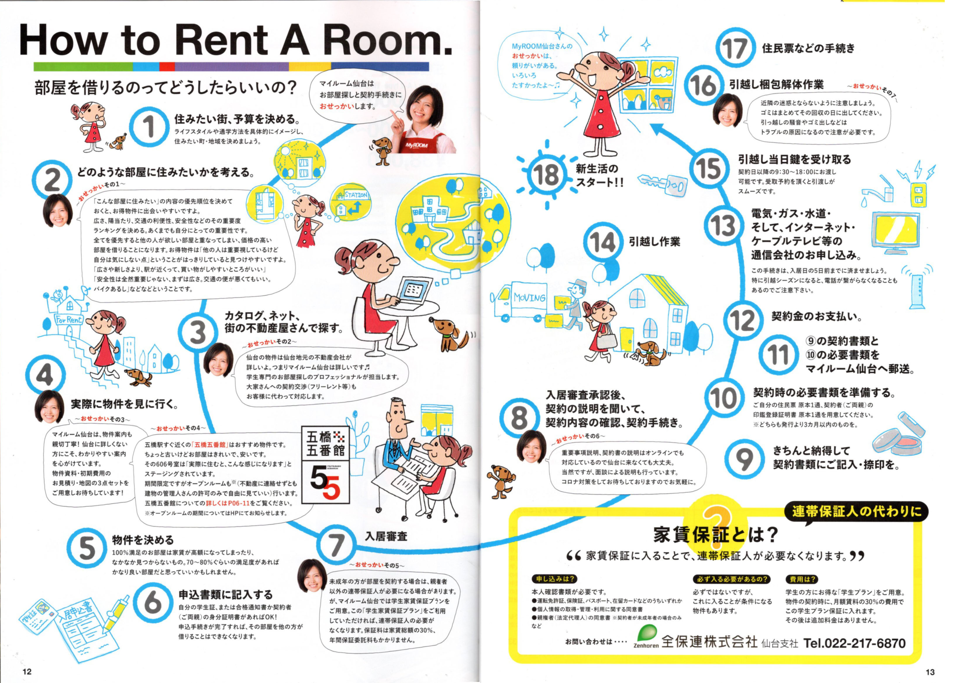 フリーペーパー「My ROOM SENDAI vol.01」