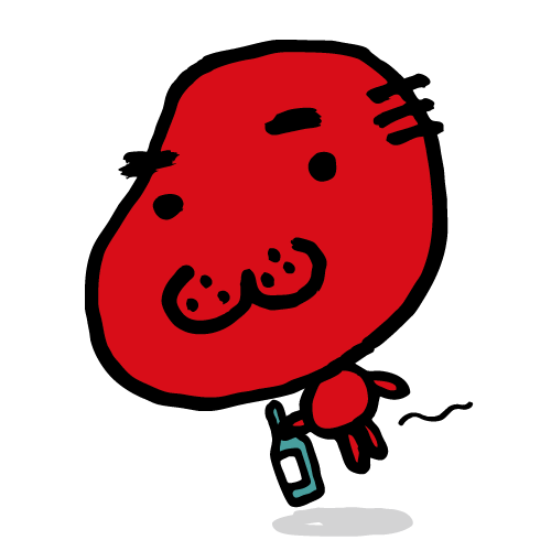 オリジナルキャラクター「AKAoyaji」