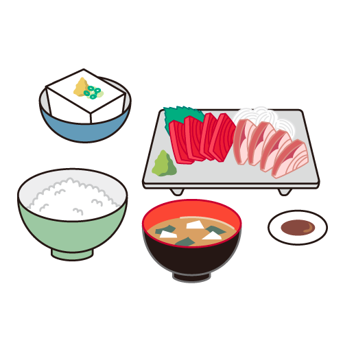 お刺身定食