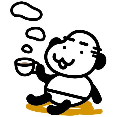 オリジナルキャラクター「PANDA oyaji」